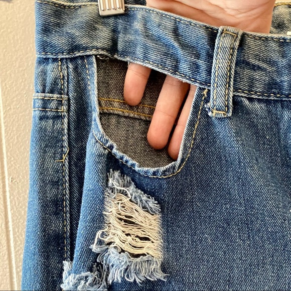 Hand-Painted Ripped Jeans - Picture 8 of 15